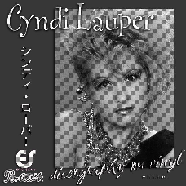 CYNDI LAUPER «Discography on vinyl» (5 × LP + bonus • Portrait Records Ltd. • 1980-2009)