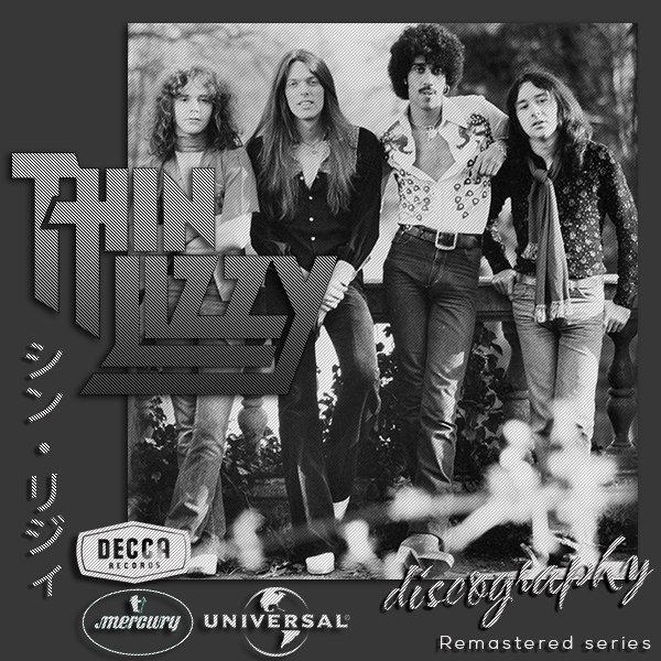THIN LIZZY «Discography 1971-1983» (22 x CD • Remastered, Deluxe Edition • 2010-2013)