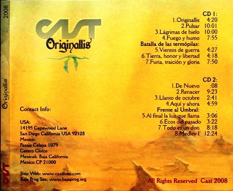 Cast - Originallis [2CD] (2008)