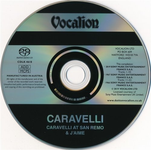 Caravelli - Caravelli at San Remo & J’aime (2019)
