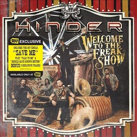 Hinder - Welcome To The Freakshow [+Best Buy Exclusive Edition] (2012) 
