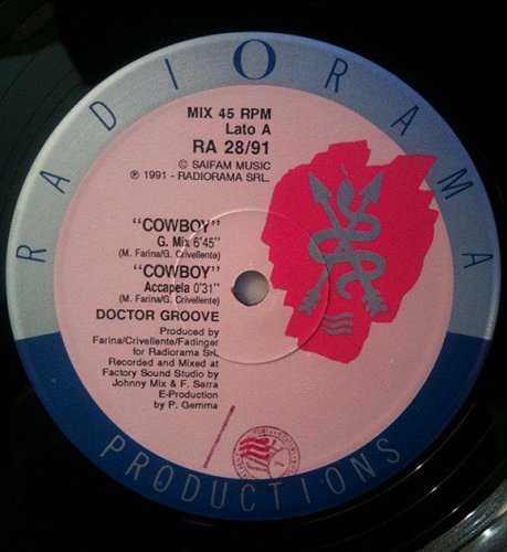 Doctor Groove - Cowboy (Vinyl, 12'') 1991