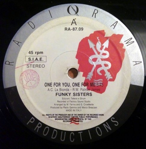 Funky Sisters - One For You, One For Me (Vinyl, 12'') 1987