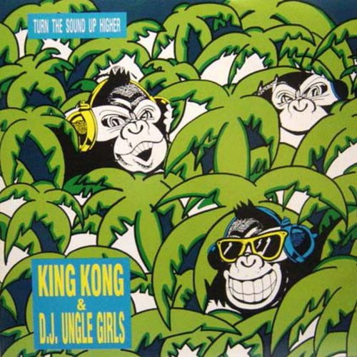 King Kong & D.J. Ungle Girls - Turn The Sound Up Higher (Vinyl, 12'') 1990