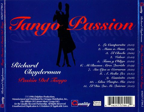Richard Clayderman - Tango Passion (1996)