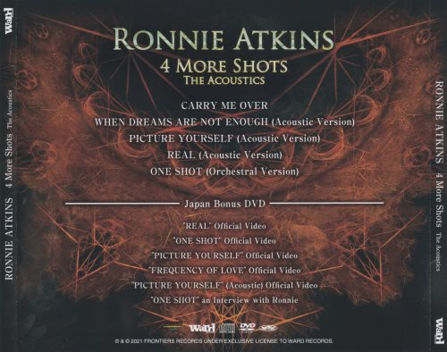 Ronnie Atkins - One Shot + 4 More Shots: The Acoustics [EP] [Japanese Edition] (2021)