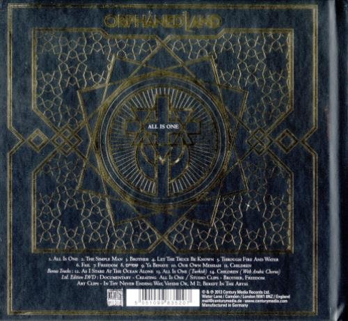 Orphaned Land - All Is One [Limited Edition] (2013)