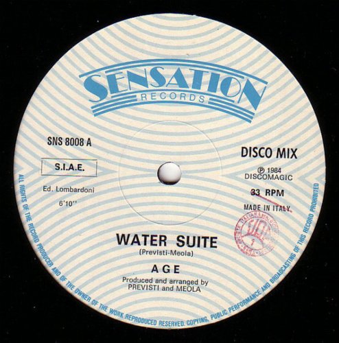 Age - Water Suite (Vinyl, 12'') 1984