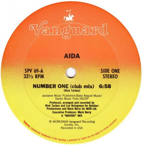 Aida (2) - Number One (Vinyl, 12'') 1983