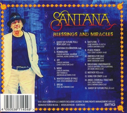Santana - Blessings and Miracles (2021)