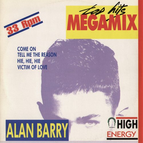 Alan Barry - Top Hits Megamix (Vinyl, 12'', Mixed) 1989