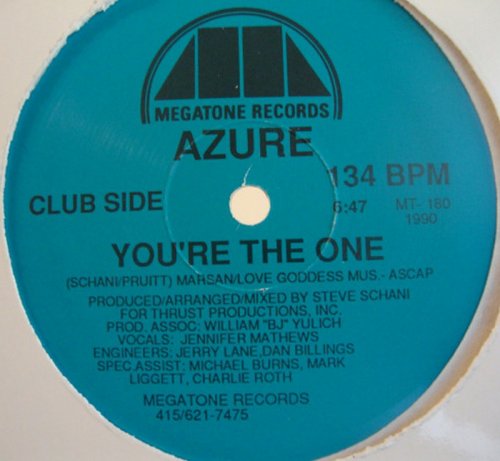 Azure - You're The One (Vinyl, 12'') 1990