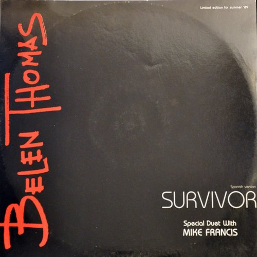Belen Thomas With Mike Francis - Survivor (Vinyl, 12'') 1989