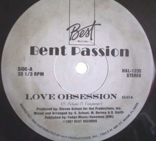 Bent Passion - Love Obsession (Vinyl, 12'') 1987
