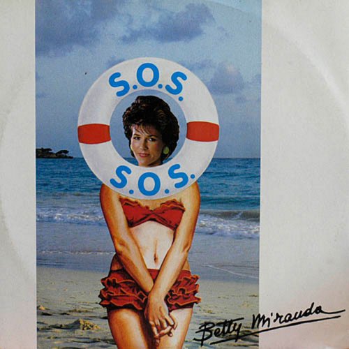 Betty Miranda - S.O.S. (Vinyl, 12'') 1986 