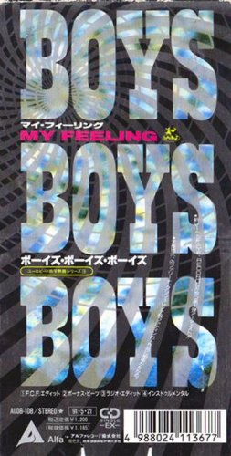 Boys Boys Boys - My Feeling (CD, Mini, Maxi-Single) 1991