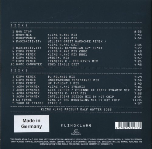 Kraftwerk - Remixes (2022) [2CD]