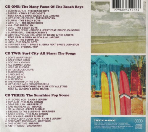 VA - The Many Faces of The Beach Boys (2021) [3CD]