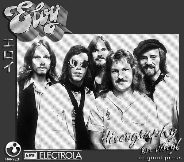 ELOY «Discography on vinyl» (11 x LP • EMI Electrola GmbH • 1971-1983)