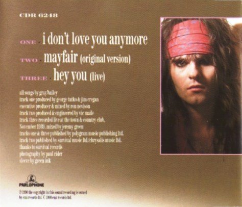 Quireboys - I Don't Love You Anymore [CDS] (1990)