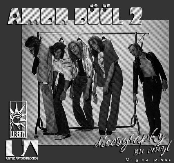 AMON D&#220;&#220;L &#8545; «Discography on vinyl» (6 x LP • United Artists Records • 1969-1975)