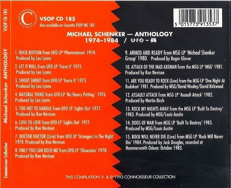 Michael Schenker - Michael Schenker Anthology (1993)