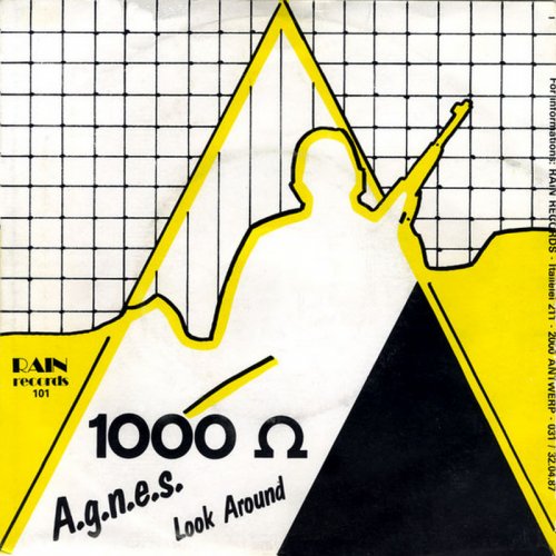 1000 &#937; - A.g.n.e.s. / Look Around (Vinyl, 7'') 1982