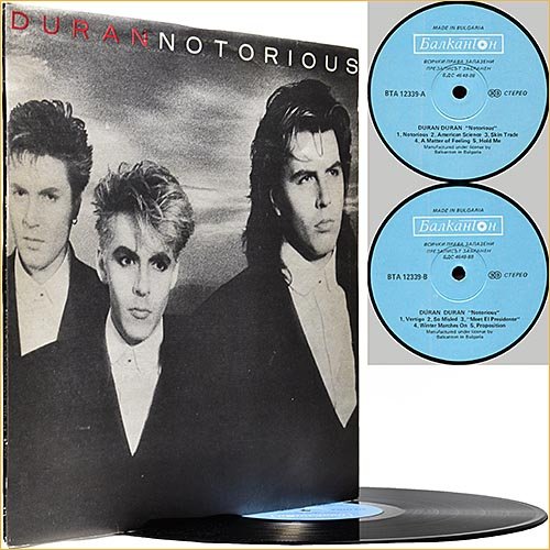 Duran Duran - Notorious [Vinyl Rip] (1986)