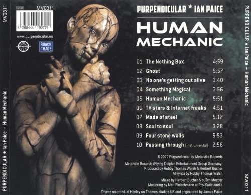 Purpendicular & Ian Paice - Human Mechanic (2022)