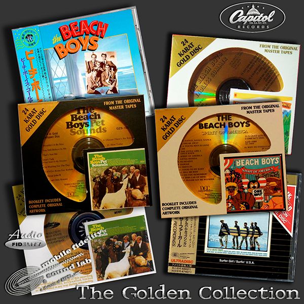 THE BEACH BOYS «Golden Collection» (7 x CD • Capitol Ltd. • Issue 1989-2009)