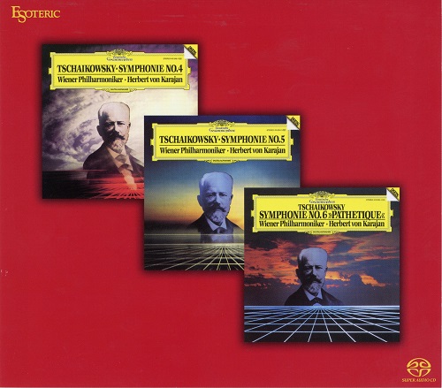 Tschaikowsky, Wiener Phiharmoniker, Herbert von Karajan - Symphonies Nos. 4, 5 & 6 (2018) 1984