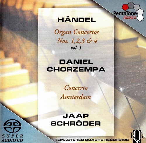 George Frideric Händel,  Daniel Chorzempa, Concerto Amsterdam, Jaap Schröder - Organ Concertos (Vol. 1-4) 2002, 2004