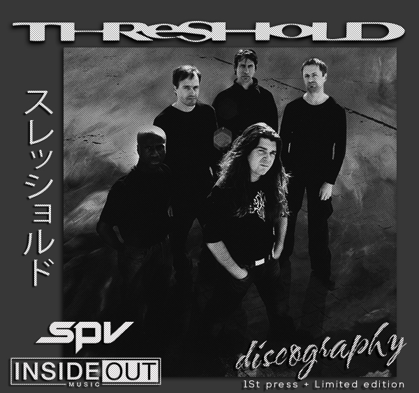 THRESHOLD «Discography» (17 × CD • Inside Out Music • 1993-2017)