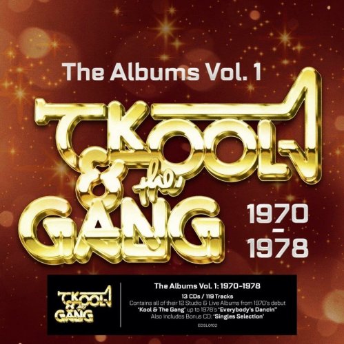 Kool & The Gang - The Albums Vol. 1 1970-1978 (2022) [13CD]