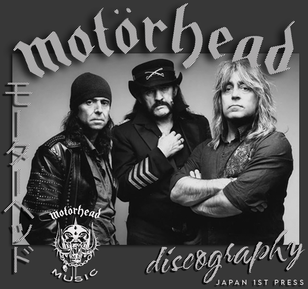 MOTÖRHEAD «Discography» (33 × CD • 1St Press Collection • 1977-2017)