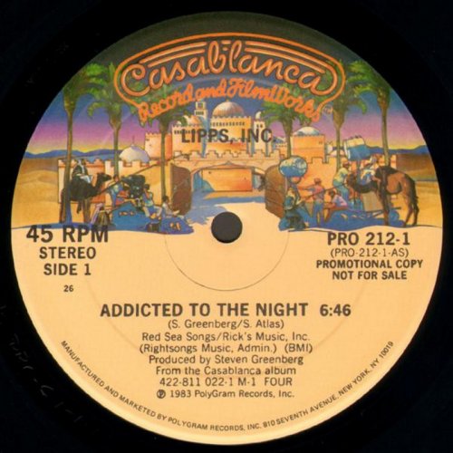 Lipps, Inc. - Addicted To The Night (Vinyl, 12'') 1983
