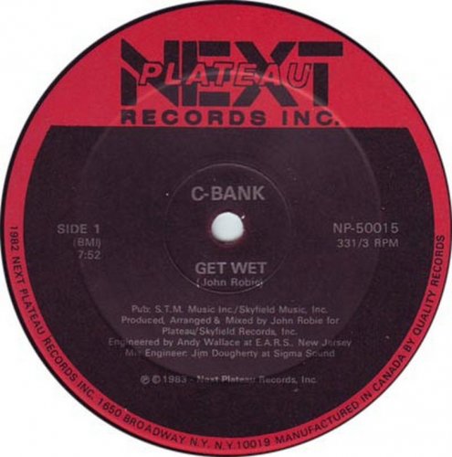 C-Bank - Get Wet (Vinyl, 12'') 1983