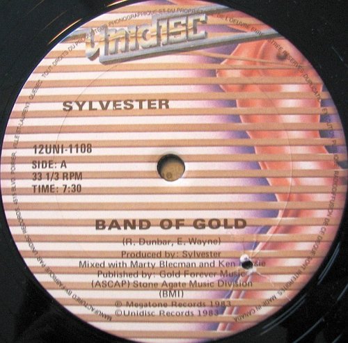 Sylvester - Band Of Gold (Vinyl, 12'') 1983