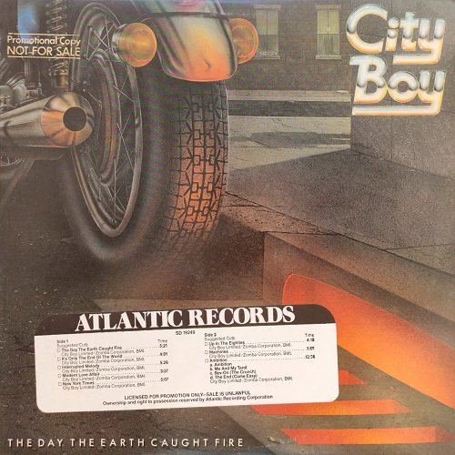 City Boy - The Day The Earth Caught Fire [Vinyl Rip 24/192] (1979)