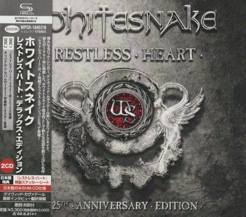 Whitesnake - Restless Heart: 25th Anniversary Edition [2CD] [Japanese Edition] (1997) [2021]