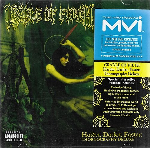 Cradle Of Filth - Harder, Darker, Faster - Thornography Deluxe (2008) (DVD+CD)