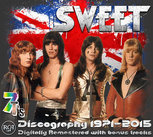 SWEET «Discography» (15 × CD • Remastered • 1971-2015)