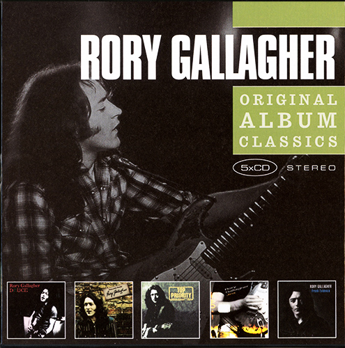RORY GALLAGHER «Original Album Classics» Box Set (EU 5 × CD • Capo ⁄ Sony Music • 2008)