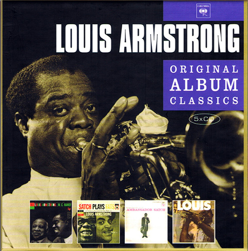 LOUIS ARMSTRONG «Original Album Classics» Box Set (EU 5 × CD • Columbia ⁄ Sony Music • 2010)