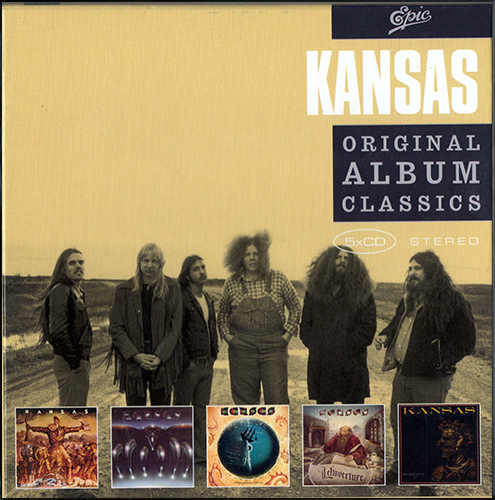 KANSAS «Original Album Classics» Box Set (EU 5 × CD • Epic ⁄ Sony Music • 2009)