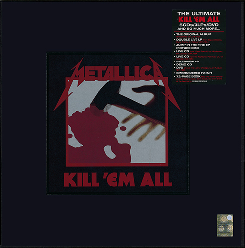 Metallica: 1983 Kill 'Em All - 10-Disc Box Set Blackened Recordings 2016