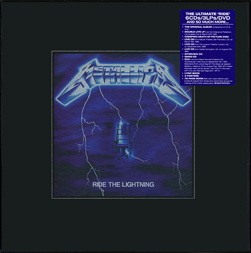 Metallica: 1984 Ride The Lightning - 11-Disc Box Set Blackened Records 2016