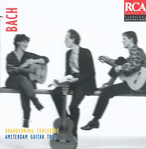 Amsterdam Guitar Trio - JS Bach Brandenburg Concertos 2,3,5,6 (1985)(1996)