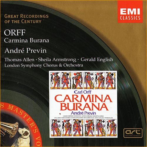 Carl Orff - Carmina Burana - London Symphony Chorus & Orchestra - Andre Previn (1975)