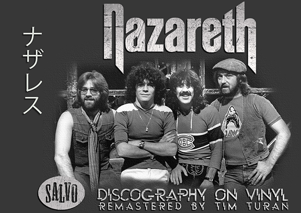 NAZARETH «Discography on vinyl» (22 × LP • Salvo Remastered • Issue 2019)